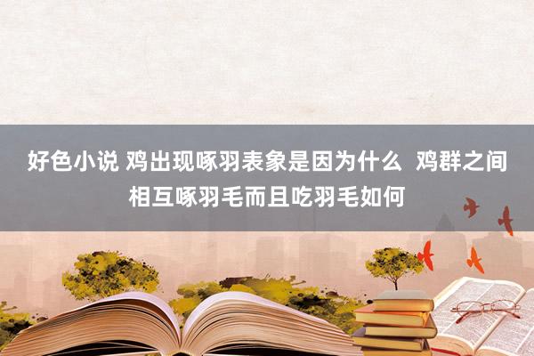 好色小说 鸡出现啄羽表象是因为什么  鸡群之间相互啄羽毛而且吃羽毛如何