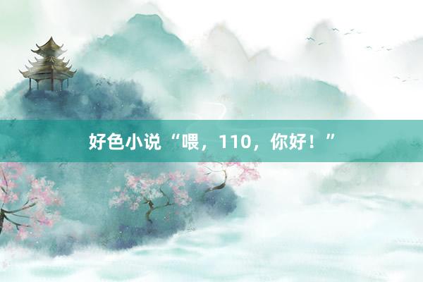 好色小说 “喂，110，你好！”