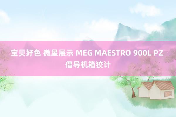 宝贝好色 微星展示 MEG MAESTRO 900L PZ 倡导机箱狡计